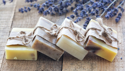 four ways to package soap
