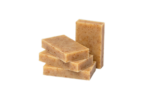 
                  
                    bars of oatmeal spice soap
                  
                