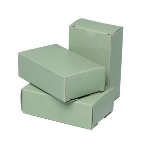 
                  
                    sage colored soap boxes
                  
                