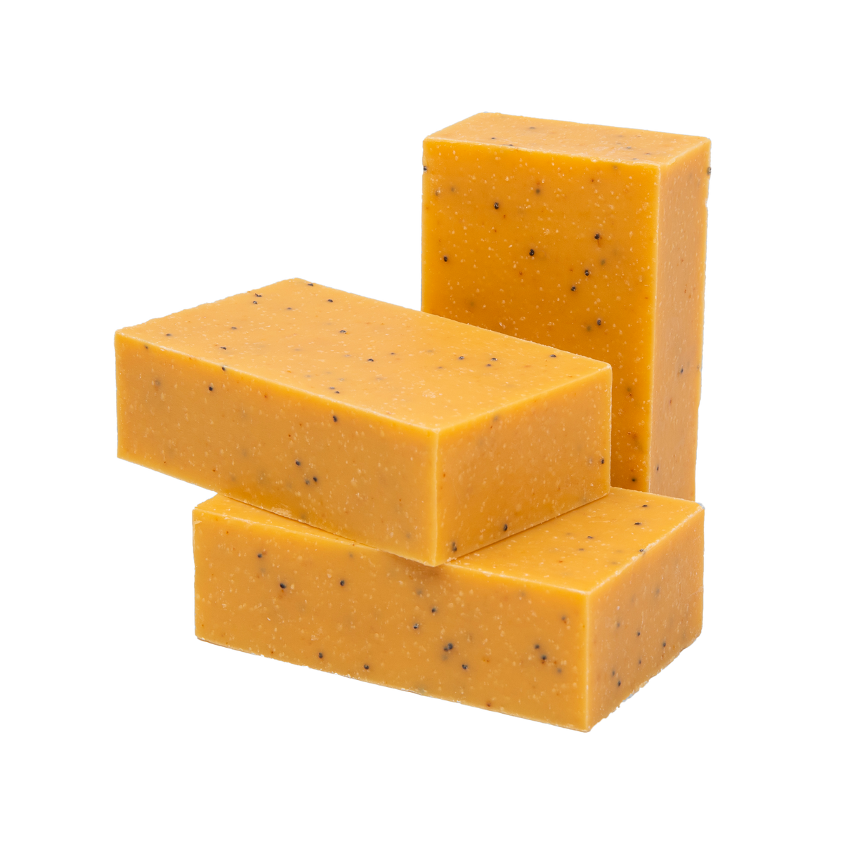 Lemon Poppy Seed Bar Soap 4 oz