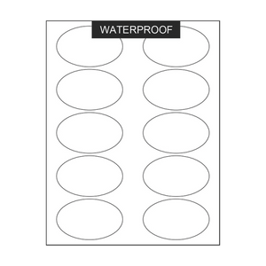 
                  
                    waterproof large blank oval sheet labels
                  
                